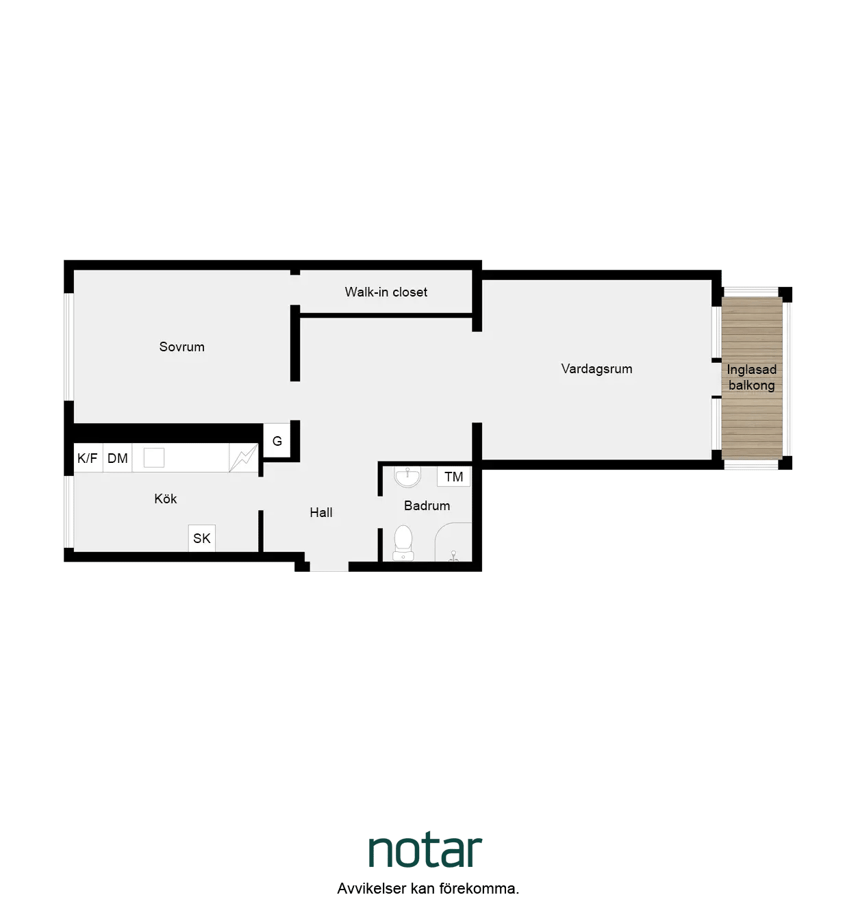 Floor plan for Saarisvägen 4A
