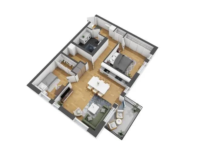 Floor plan for Vallgatan 50