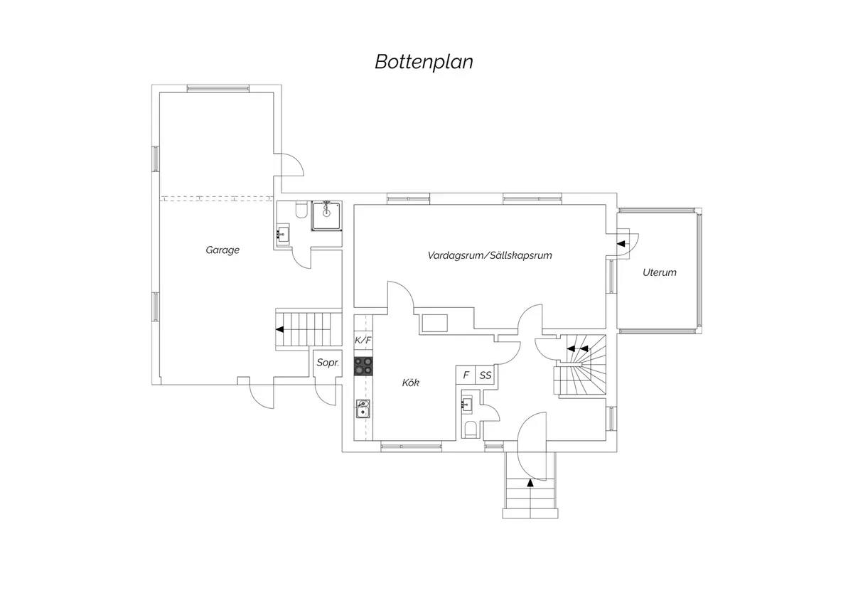 Planritning för Nyhemsgatan 8