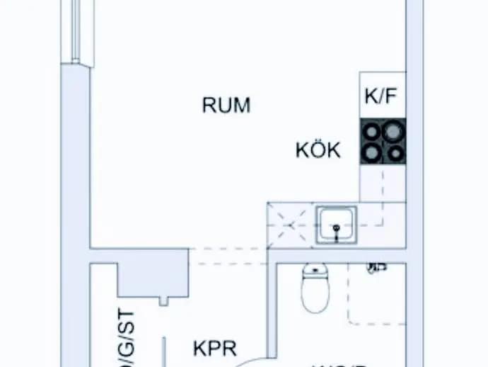 Floor plan for Brändtorpsvägen 24