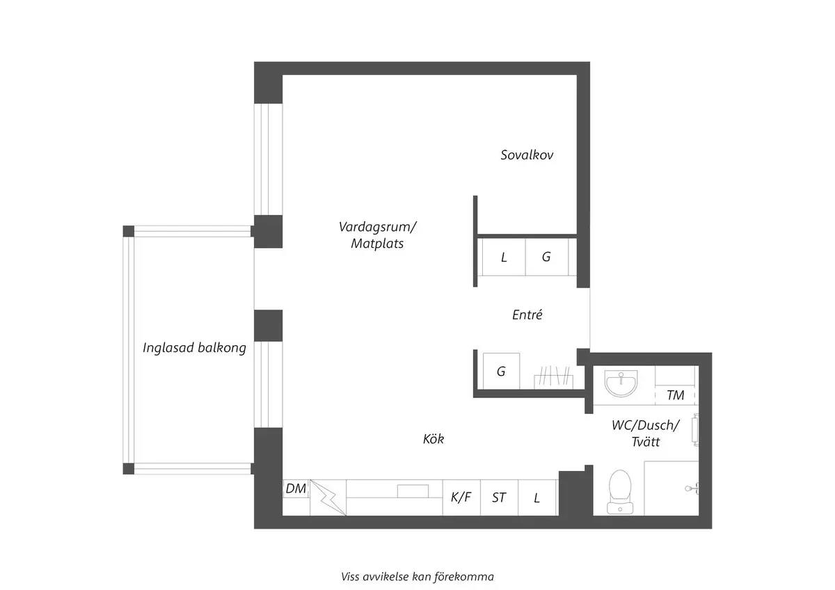 Floor plan for Mannerfelts väg 11