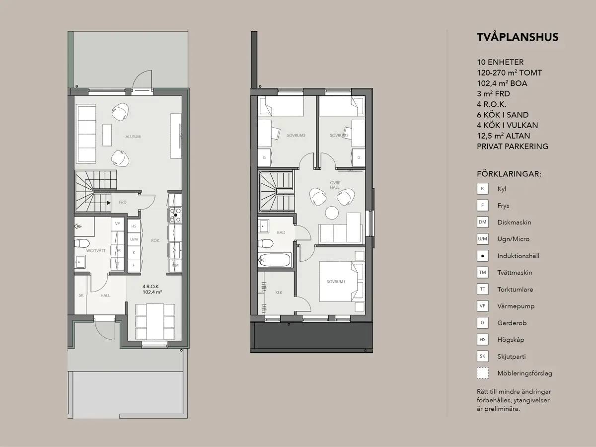 Floor plan for Lundhagsvägen 224A