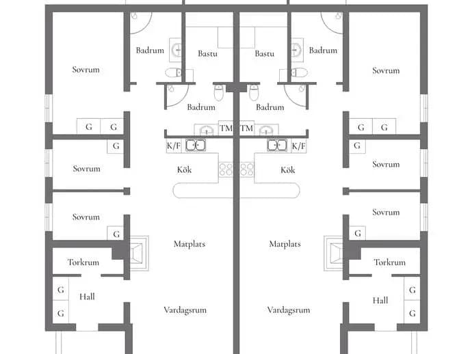 Planritning för Björnen Björnenvägen 24