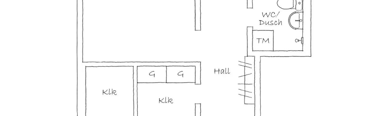 Planritning för Granitvägen 17 B
