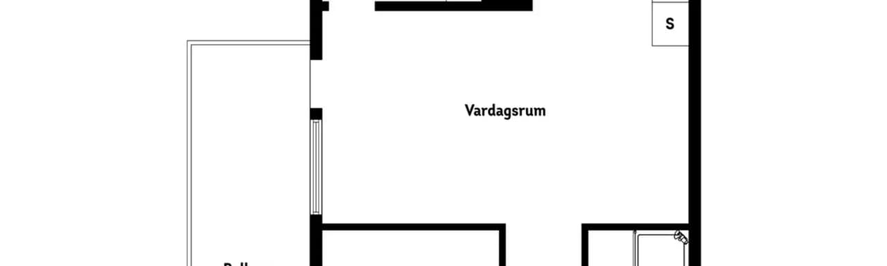 Planritning för Termikgatan 25