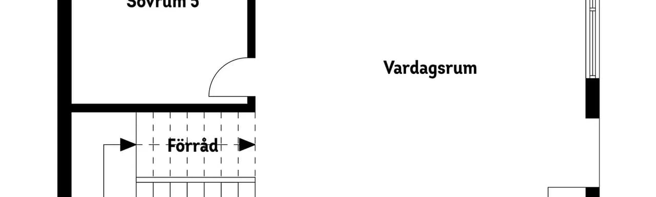 Planritning för Gläntstigen 4D
