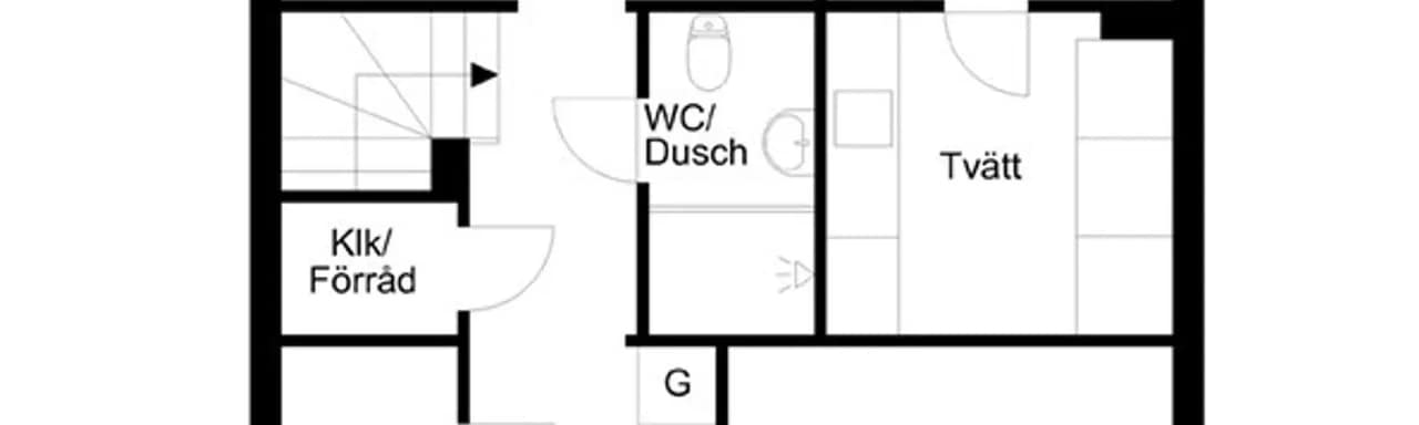 Floor plan for Oshögavägen 31