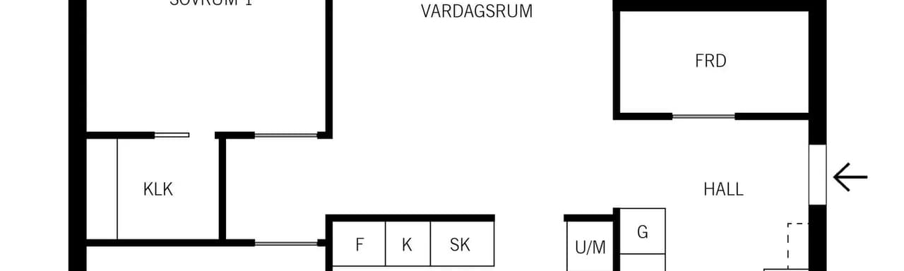 Planritning för Visirvägen 10