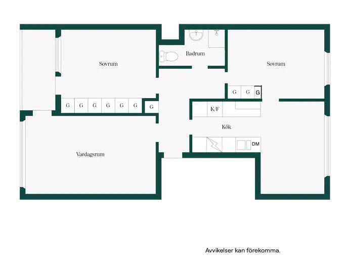 Planritning för Wiboms väg 9