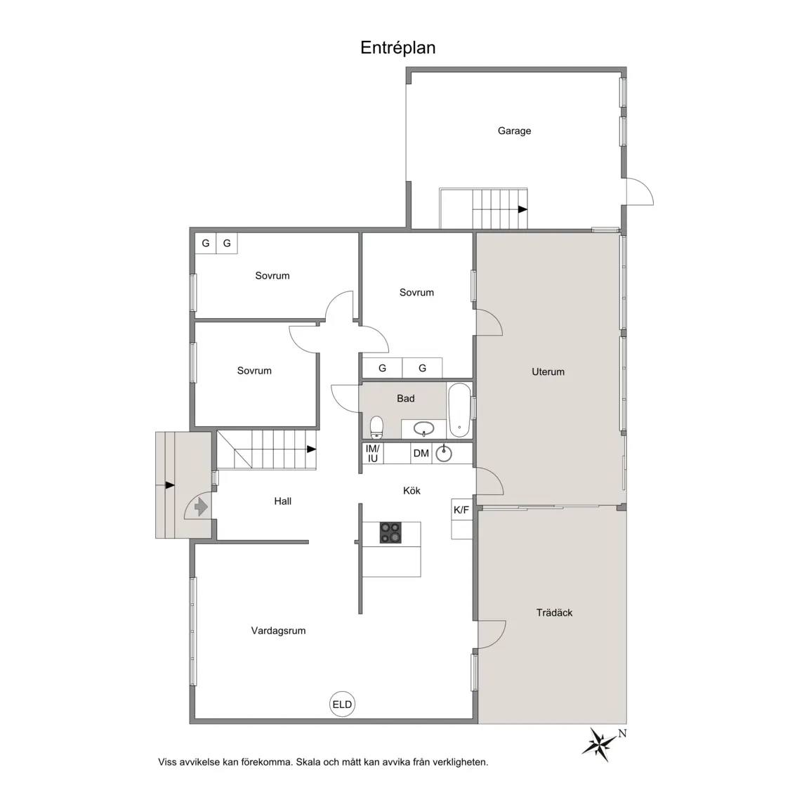 Floor plan for Oretorpsvägen 20