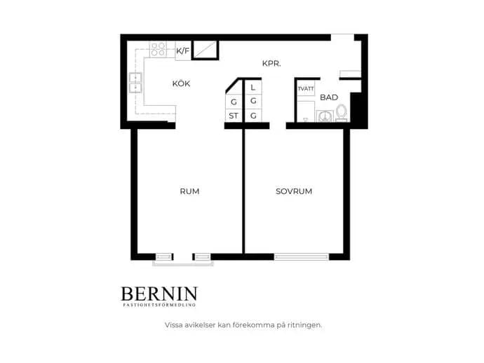 Floor plan for Nobelvägen 80