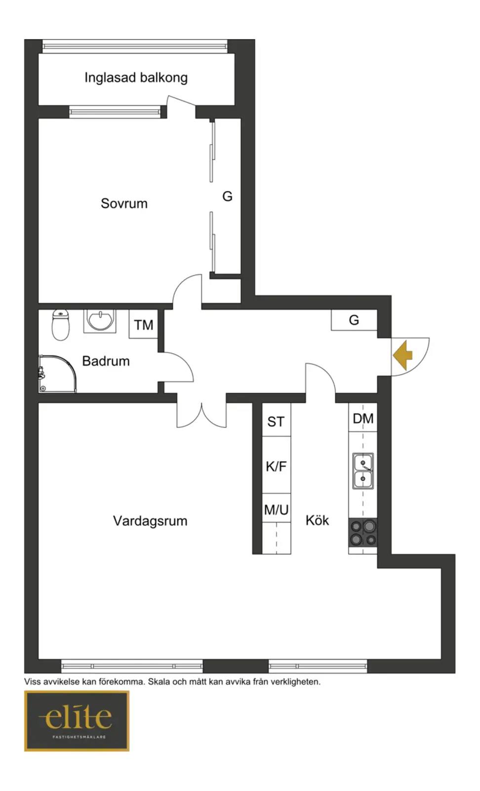 Floor plan for Ektorpsgatan 172