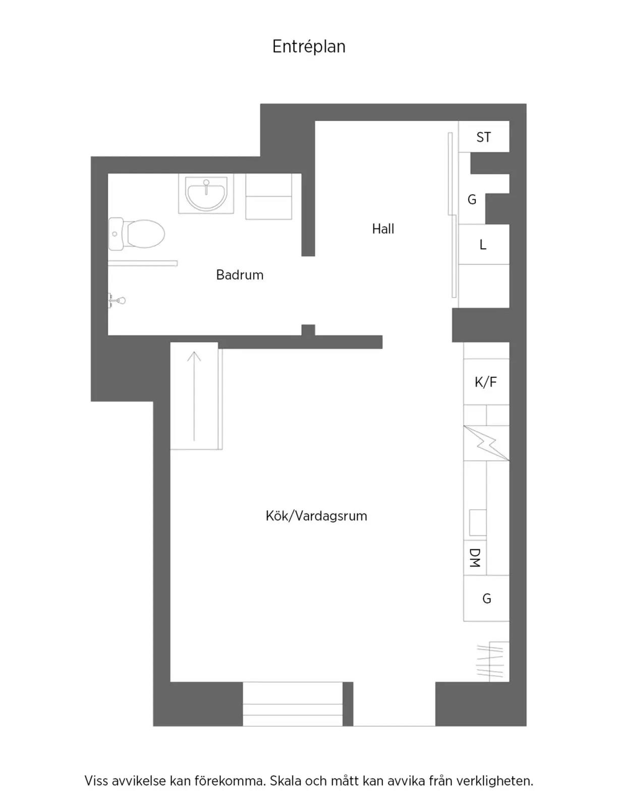 Floor plan for Boulevarden 21