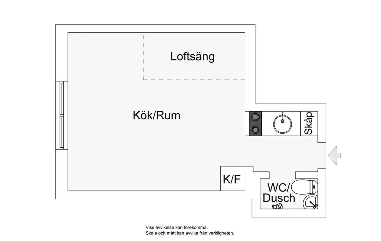 Floor plan for Etsarvägen 2