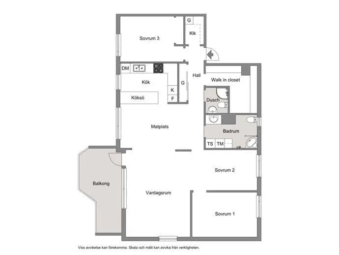 Planritning för Smedjevägen 5