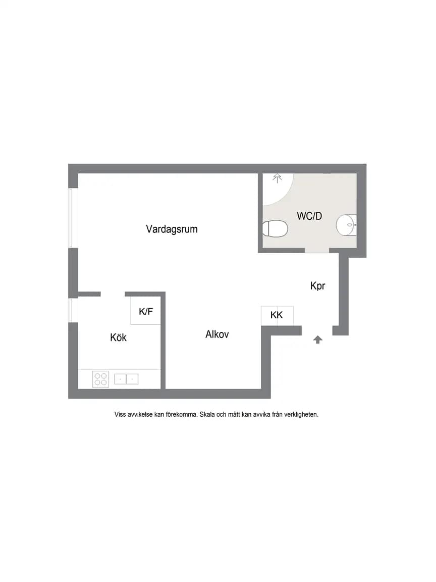 Floor plan for Göingeplan 10 C