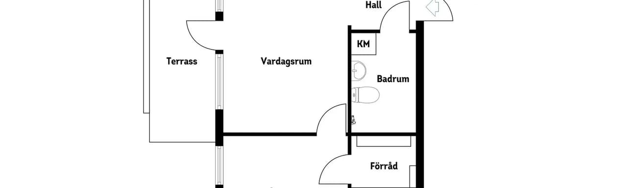 Floor plan for Annedalsvägen 30
