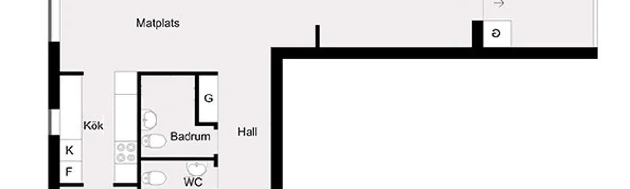 Floor plan for Ormvråksgatan 52
