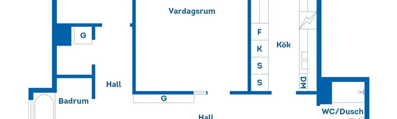 Planritning för Engelbrektsgatan 11C