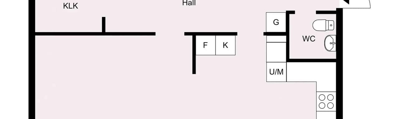 Floor plan for Hyacintgatan 19
