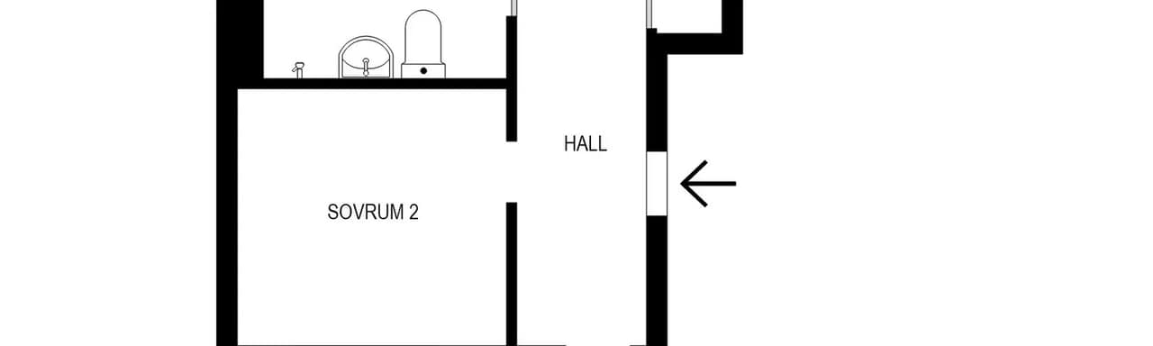 Floor plan for Bergshöjden 12