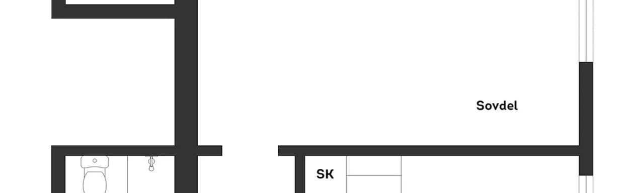 Planritning för Snöstorpsvägen 20