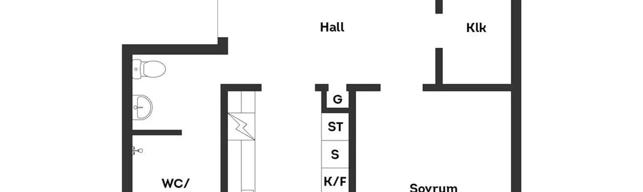 Planritning för Kornhillsvägen 21D