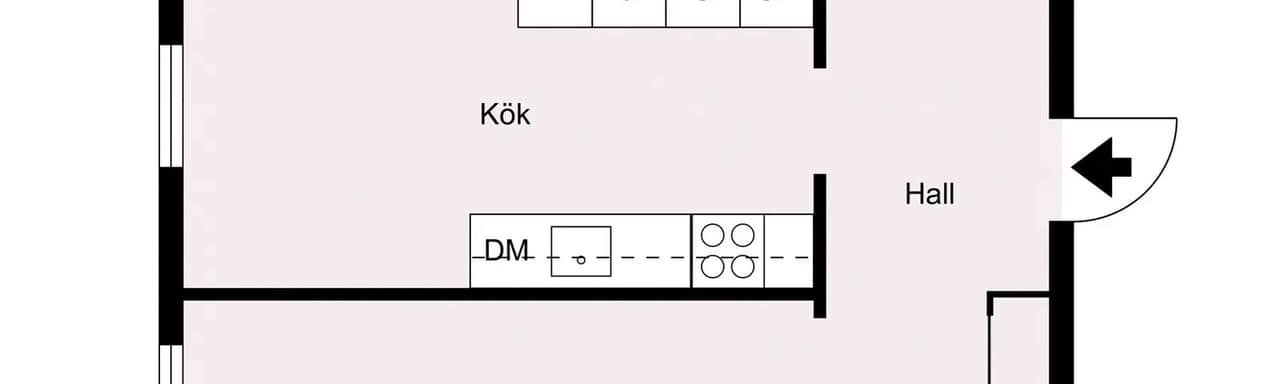 Floor plan for Balladgatan 11