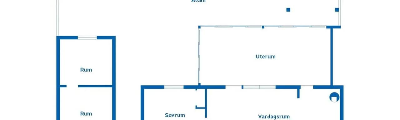 Floor plan for Norregatan 23
