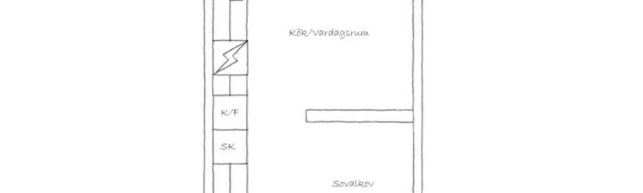 Planritning för Fyrisvallsgatan 10A