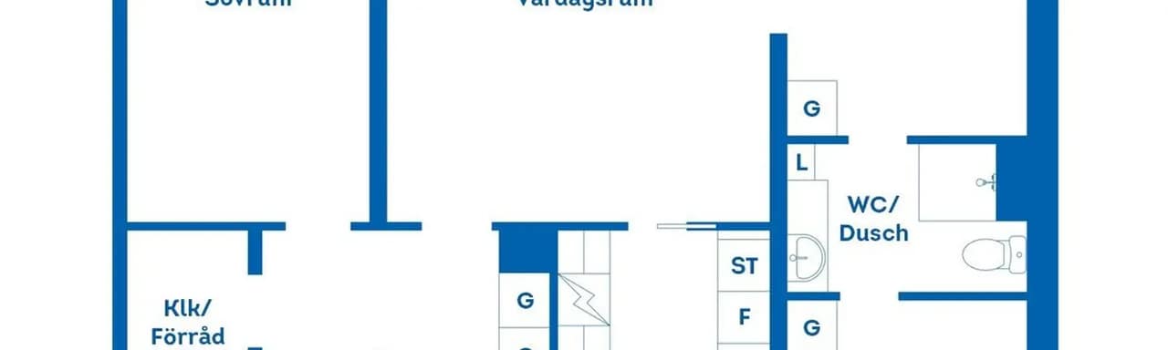 Planritning för Rättaregatan 60