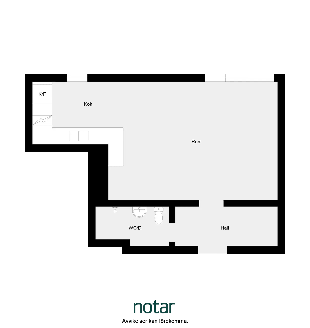 Floor plan for Sunnanväg 6P