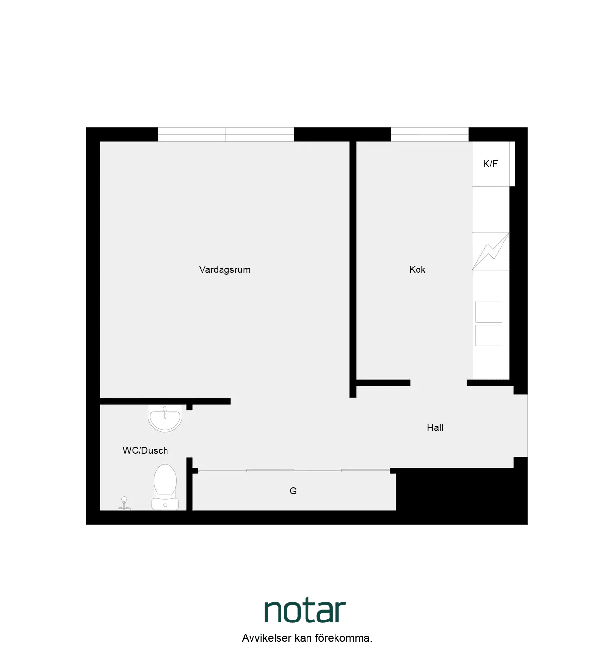 Floor plan for Södra Esplanaden 16A