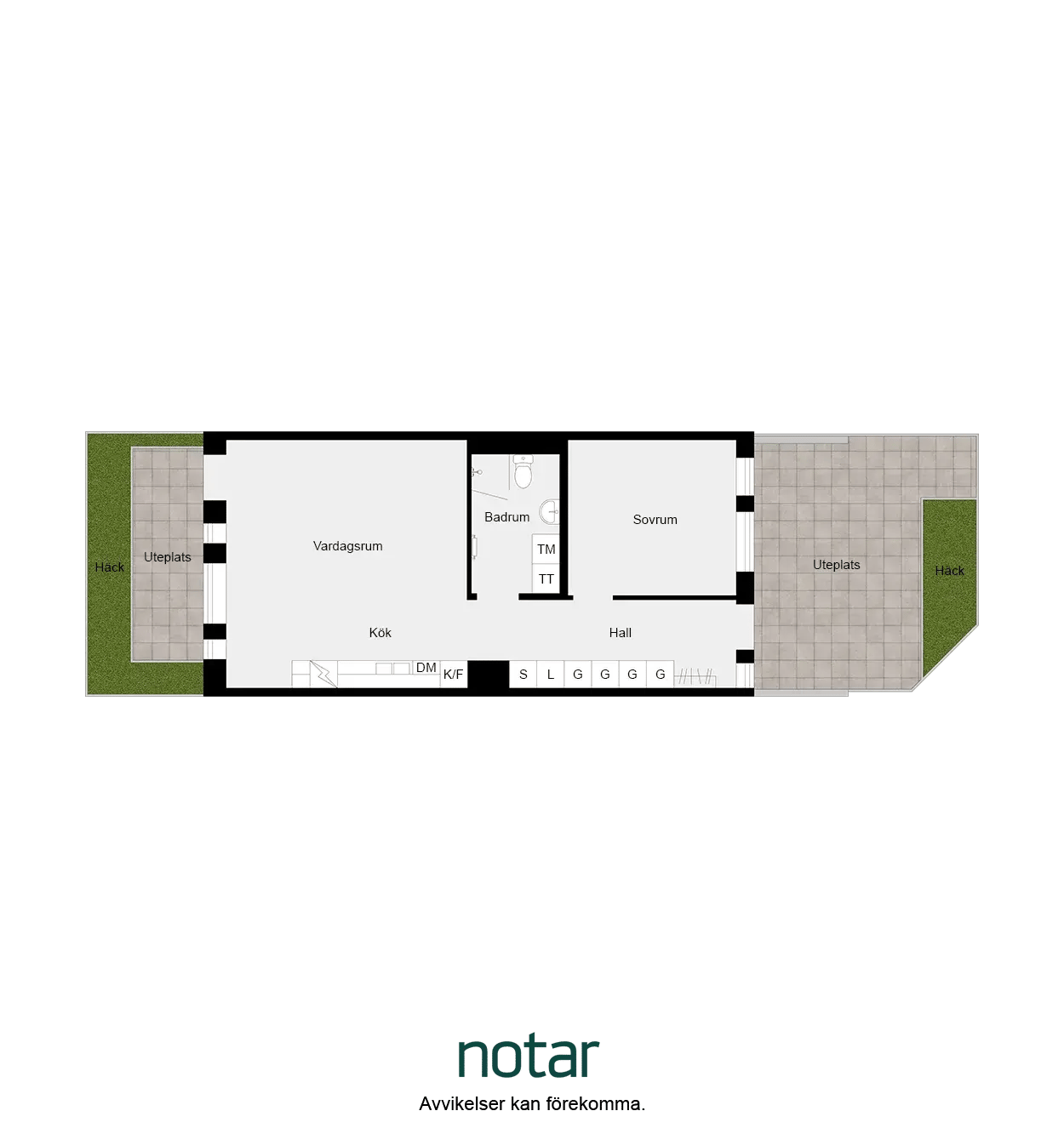 Floor plan for Scheelevägen 1D