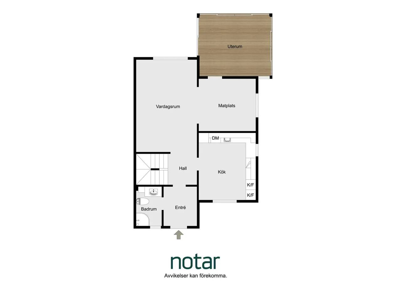 Floor plan for Vågmästarvägen 27
