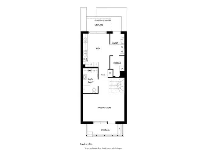Floor plan for Skrivaregatan 20 b bv