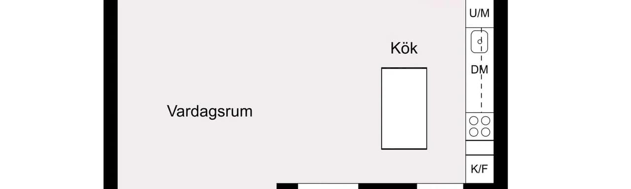 Floor plan for Serenadgatan 6