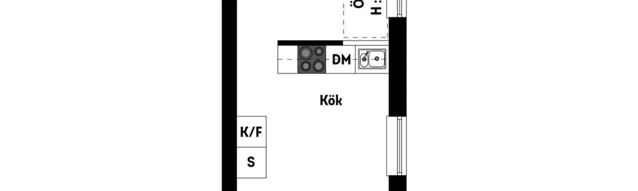 Floor plan for SEGERSÄLLSVÄGEN 3, vån 3