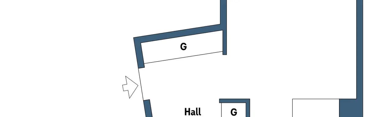 Planritning för Orrfjärdsgränd 4