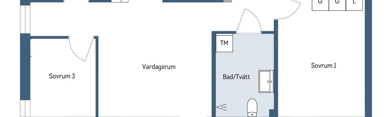 Planritning för Vilkmansgatan 39