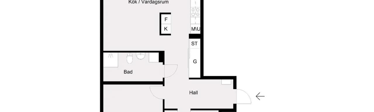 Planritning för Skärvstensgatan 36