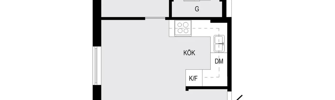 Planritning för Skönviksvägen 286