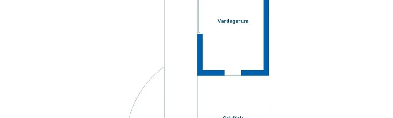 Floor plan for Sorglösa Brunns väg 3