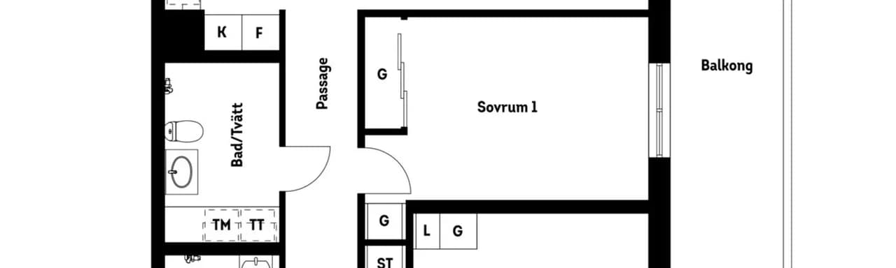 Floor plan for Myntbacken 7