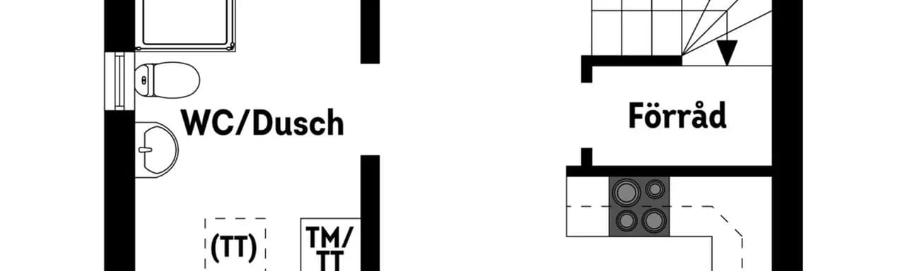 Floor plan for Ekesåsvägen 1