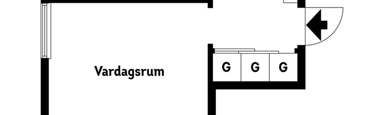 Floor plan for Liedbergsgatan 47