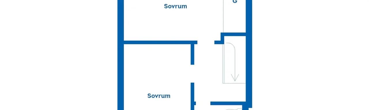 Floor plan for Skomakarvägen 2H