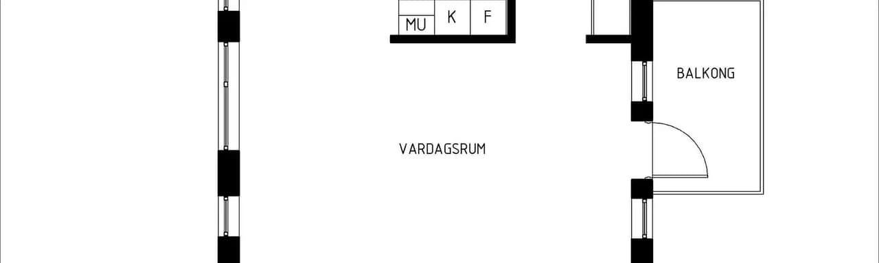 Floor plan for VIGGENGATAN 8