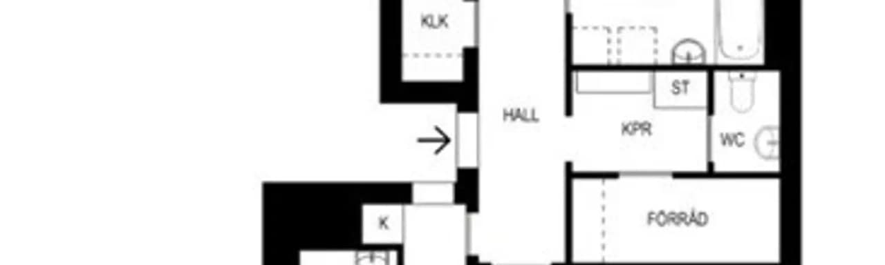 Floor plan for Bergshöjden 48
