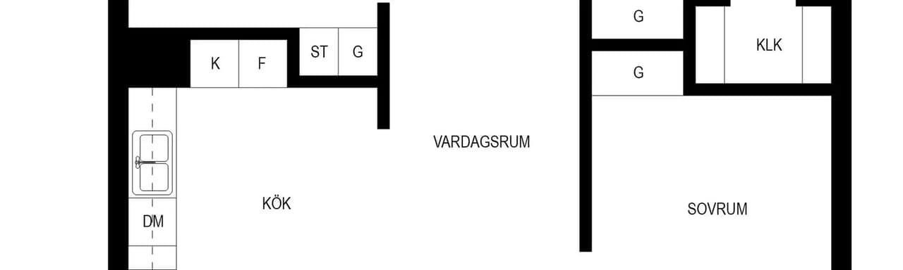 Floor plan for Gamla Enköpingsvägen 182